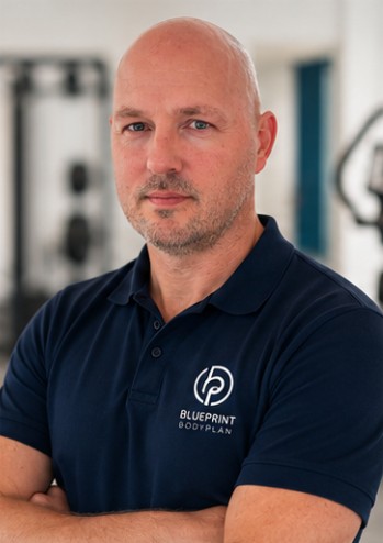 Portret van Marcel, Head Coach bij Blueprint Bodyplan